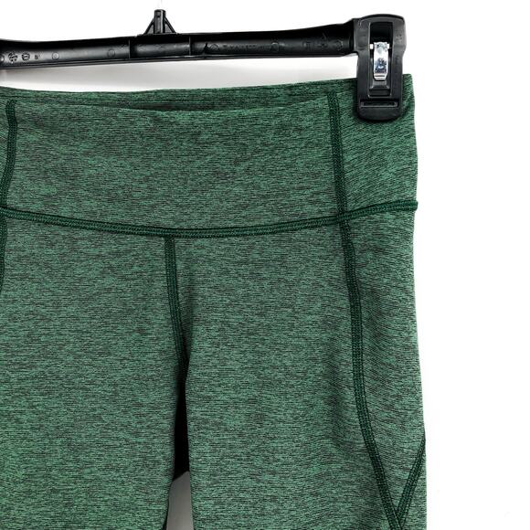 OUTDOOR VOICES Women's Double Time 10" Shorts XS Green Biker Pocket Mid Rise NWT - Picture 3 of 8